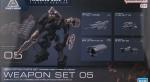 30MM オプションパーツセット ARMORED CORE Ⅵ FIRES OF RUBICON WEAPON SET 05　レビューのイメージ