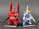 【FW CONVERGE】『RX-93ff νガンダム & MSN-04FF サザビー セット』（プレバン）のイメージ